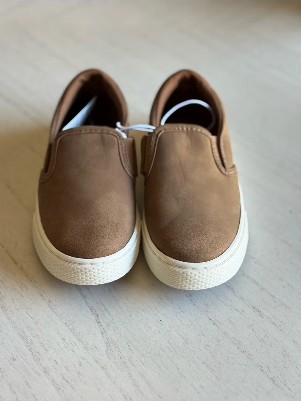 The Children's Place Brown Slip-On Kids Sneakers